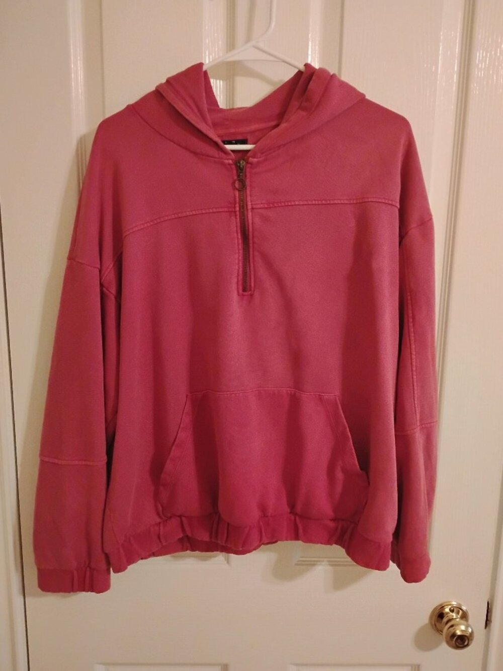 Medium Pink Oversized Hoodie